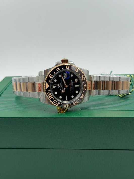 Rolex GMT Root Beer Watch by Stylevault - Angle 2